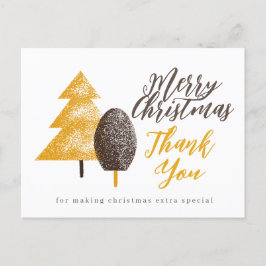 Postal Gracias Navidades