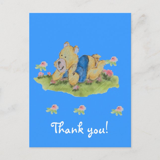 Postal gracias nena Postcard (Anverso)