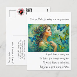 Postal Gracias, Poema de la Madre