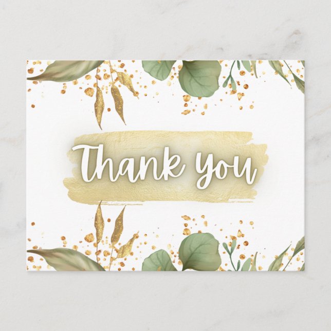 Postal Gracias por  (Anverso)