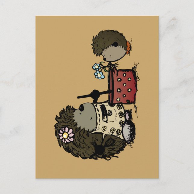 Postal Gracias por alimentar a mi mamá (Anverso)