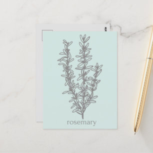 Postal Gracias Por Apoyar Mi Negocio Rosemary