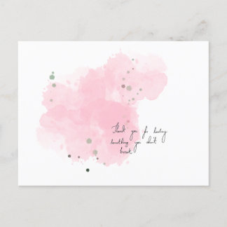 Postal Gracias por curar algo que no rompiste