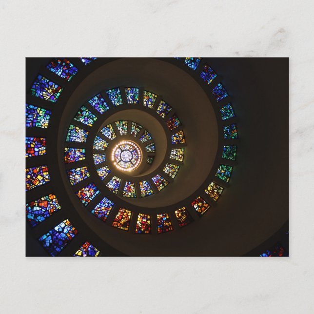 Postal Gracias por dar cuadrado # 5 (Anverso)