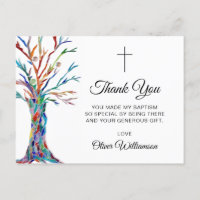 Gracias por el bautismo de vida bautizando