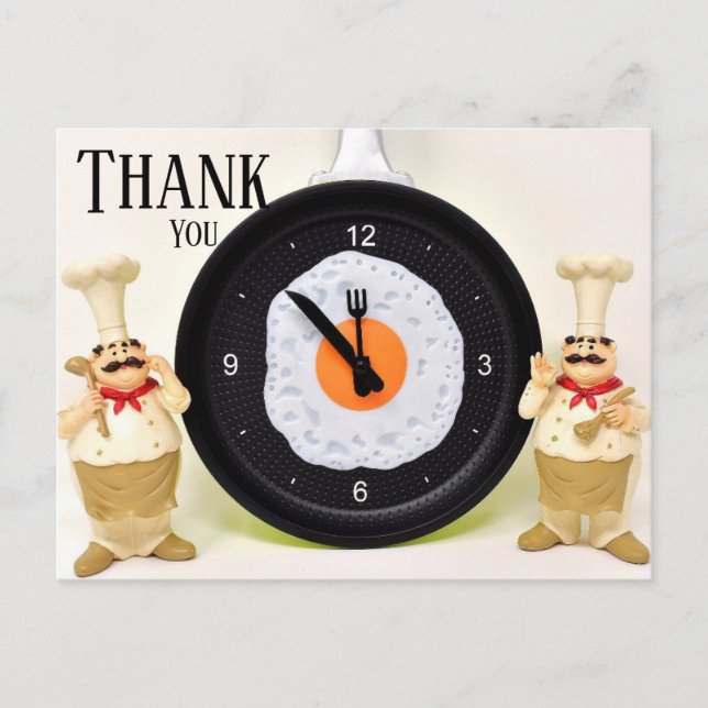 Postal Gracias por el servicio. (Anverso)