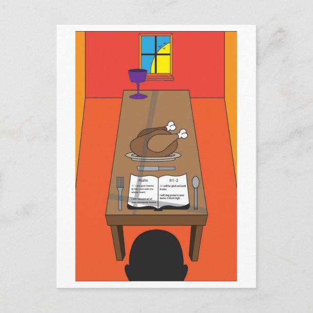 Postal Gracias por hoy (Anverso)