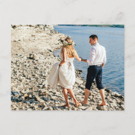 Postal Gracias por las plumas rusas turquesas Boho Arrow