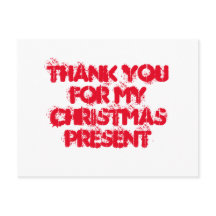 Gracias por mi regalo de Navidad