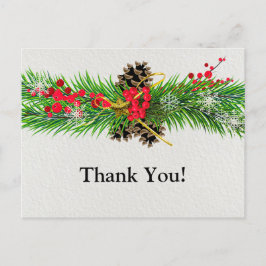 Postal Gracias por Navidad
