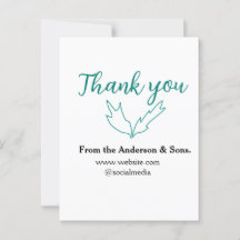 Gracias por su orden hoja nombre de la compañía de