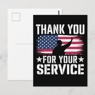 Postal Gracias por su Servicio: Día del Veterano 2025