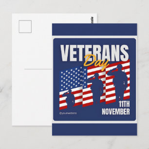 Postal Gracias por su Servicio: Día del Veterano 2025