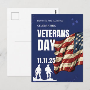 Postal Gracias por su Servicio: Día del Veterano 2025