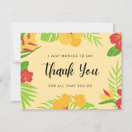 Postal Gracias por todo lo que hace