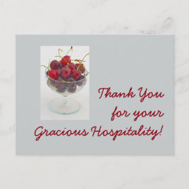Postal ¡Gracias por tu Graciosa Hospitalidad!