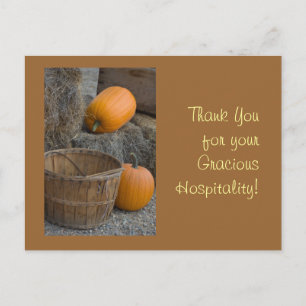 Postal ¡Gracias por tu Graciosa Hospitalidad!