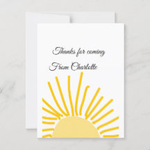 gracias por venir mensaje de texto nombre sol