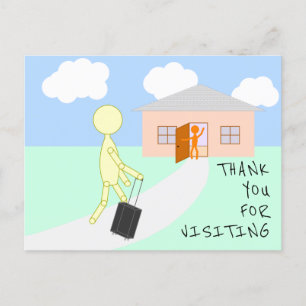 Postal Gracias por Visitar - Nod Notes