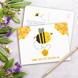 Postal Gracias por zumarte por el cumpleaños de la dulce 