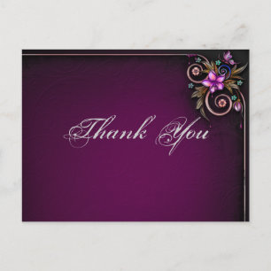 Postal Gracias Postcard