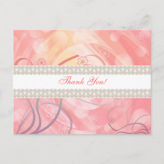 Postal Gracias Postcard