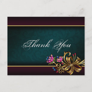 Postal Gracias Postcard