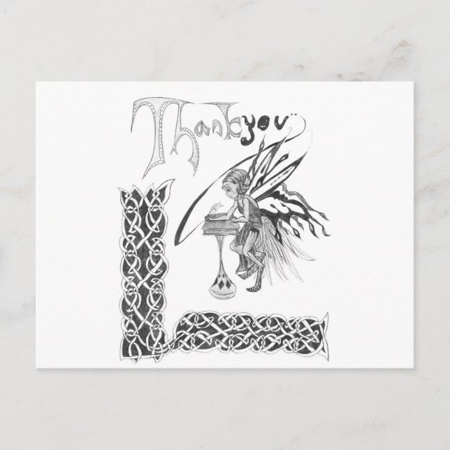 Postal Gracias Postcard (Anverso)