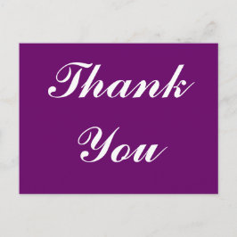 Postal Gracias Postcard