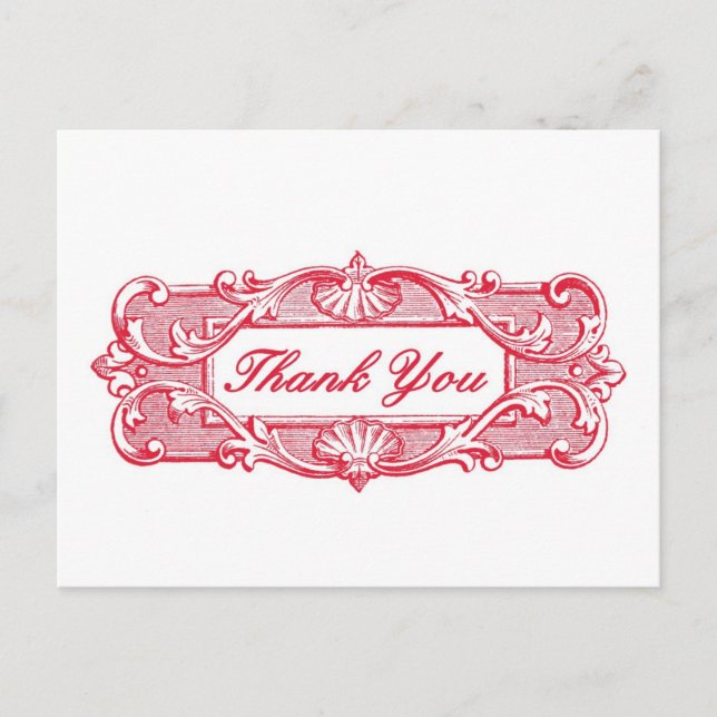 Postal Gracias Postcard (Anverso)