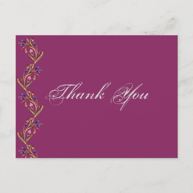 Postal Gracias Postcard (Anverso)