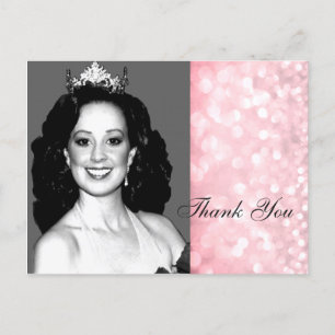 Postal Gracias Postcard Del Concurso