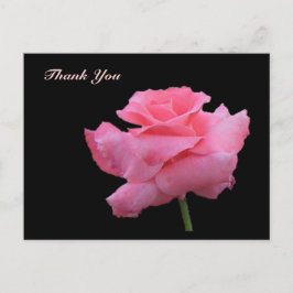 Postal Gracias Postcard Rosa