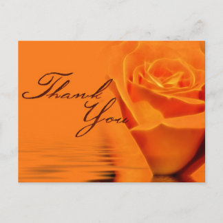 Postal Gracias Postcard Rosa
