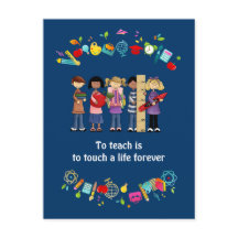 Gracias, Profesor. Niños de escuela y presupuesto