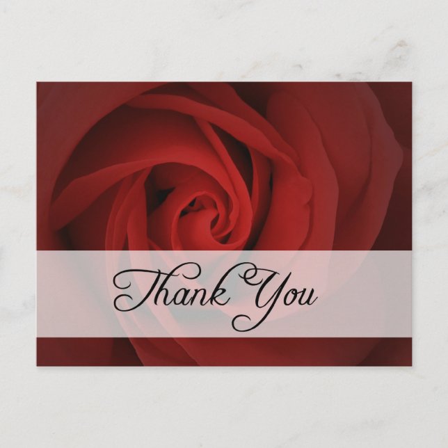 Postal gracias : rosas : (Anverso)