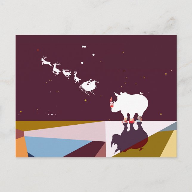 POSTAL GRACIAS SANTA (Anverso)