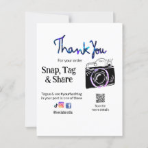 Gracias snap etiqueta compartir medios cámara añad