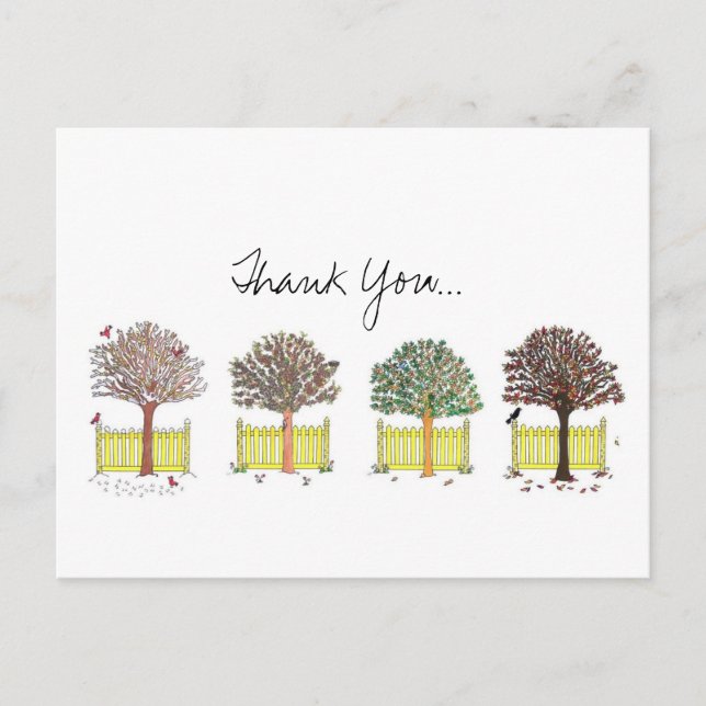 Postal Gracias, Temporadas (Anverso)