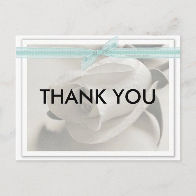 Postal Gracias Tiffany (Anverso)