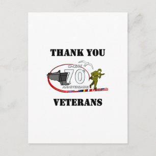 Postal Gracias veteranos - Thank you veterans