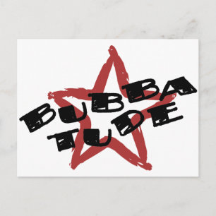 Postal Graciosa actitud de Bubba