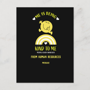 Postal Graciosa Conciencia sobre la salud mental Hr Suppo