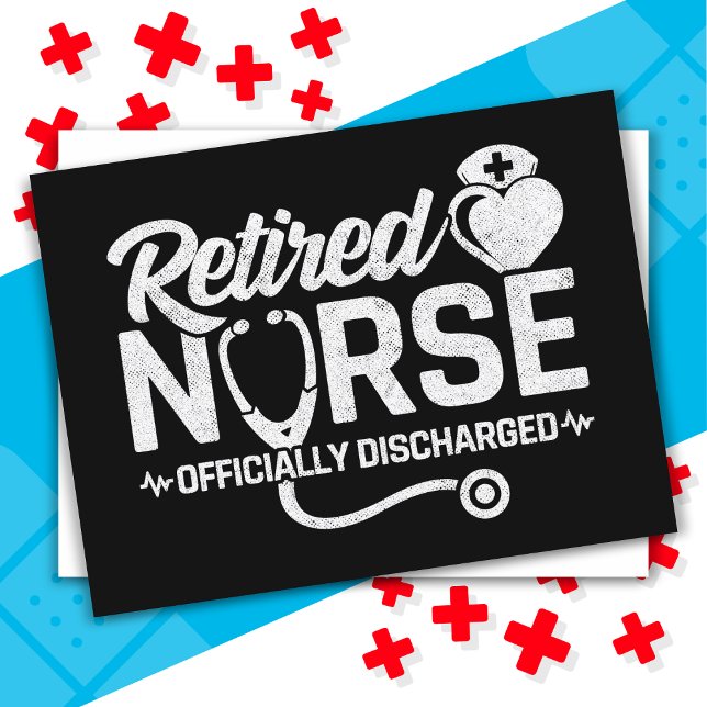 Postal Graciosa jubilación de la Enfermería de Chiste de  (Subido por el creador)