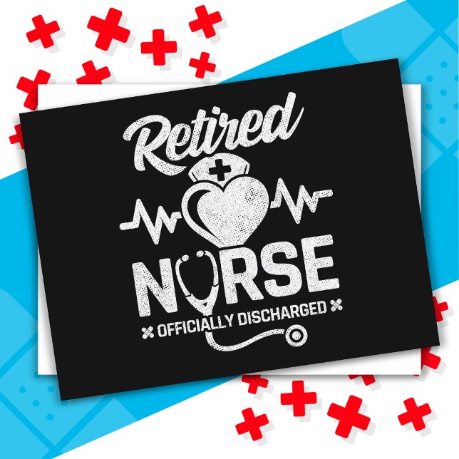 Postal Graciosa jubilación de la Enfermería de Chiste de  (Subido por el creador)