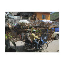 Graciosa postal| Carga pesada