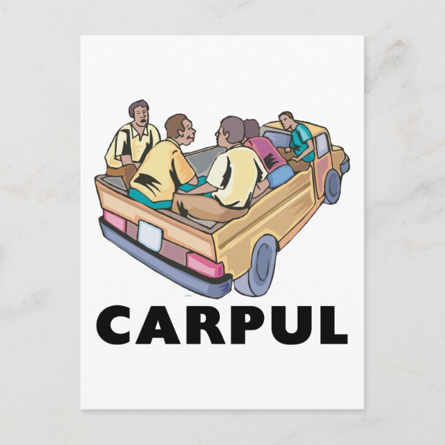 Postal Gracioso Carpul Mexicano (Anverso)