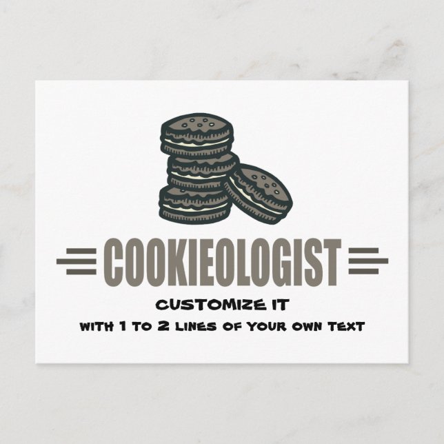 Postal Gracioso Cookie (Anverso)