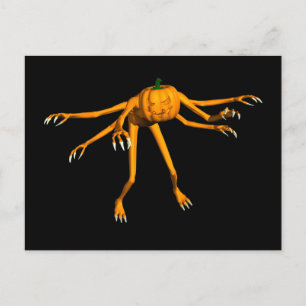 Postal Gracioso Critter de Halloween