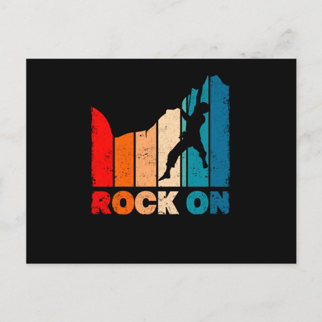 Postal Gracioso escalamiento Vintage Climber Mountaineer  (Anverso)